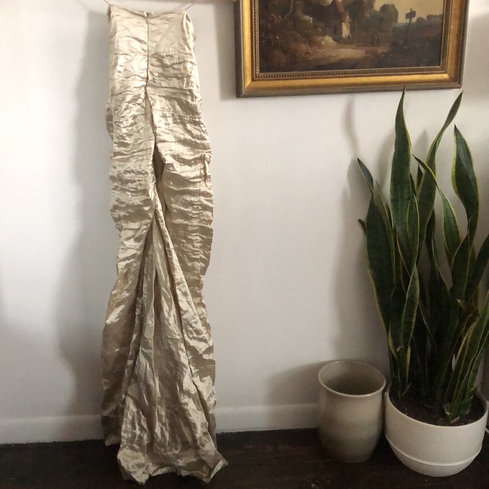 Nicole Miller Golden Gown